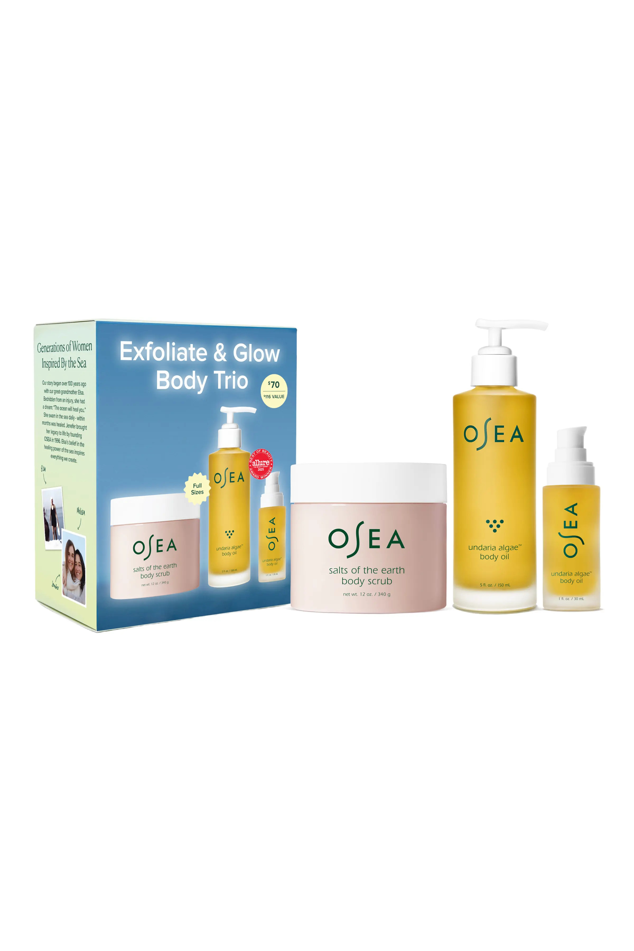 Exfoliate & Glow Body Trio $116 Value | Nordstrom | Nordstrom