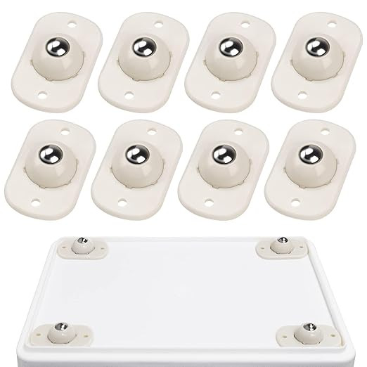 Self Adhesive Mini Caster Wheels, Stem Casters Roller Bearing, 360° Rotation Universal Wheel, St... | Amazon (US)