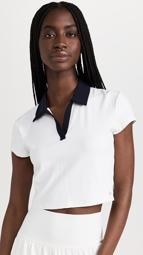 Airweight Crop Polo | Shopbop