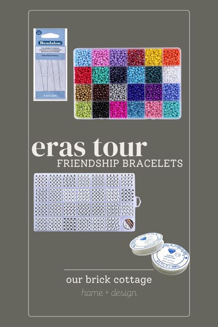 Taylor Swift’s Eras Tour friendship bracelet kit! This is everything you’ll need. The colors are perfect for representing each era!

#LTKFind #LTKunder50 #LTKhome