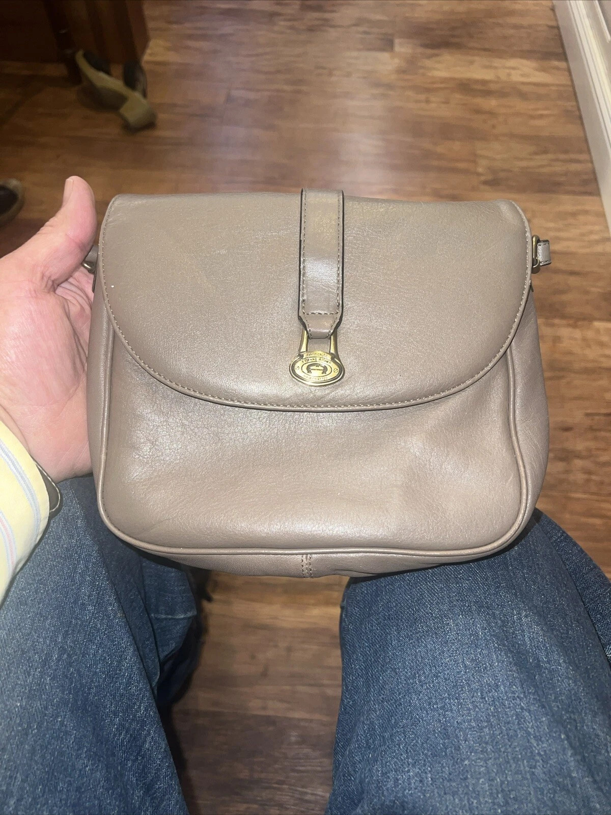 Etienne Aigner Dusty Brown Crossbody Bag  | eBay | eBay US