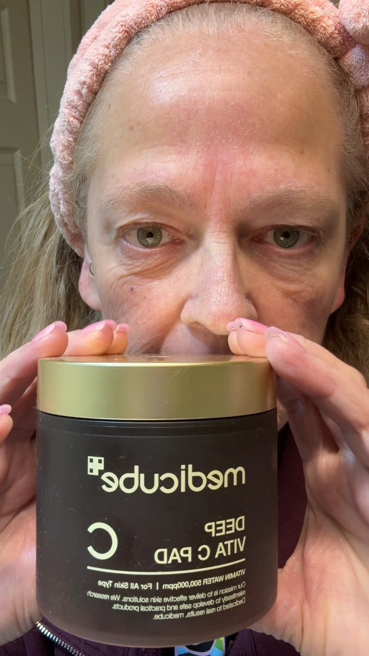 Medicube Vitamin C pads are really great for mature skin. They provide a gentle exfoliation to remove flaky skin like I have  

#LTKOver40 #LTKBeauty #LTKFindsUnder50