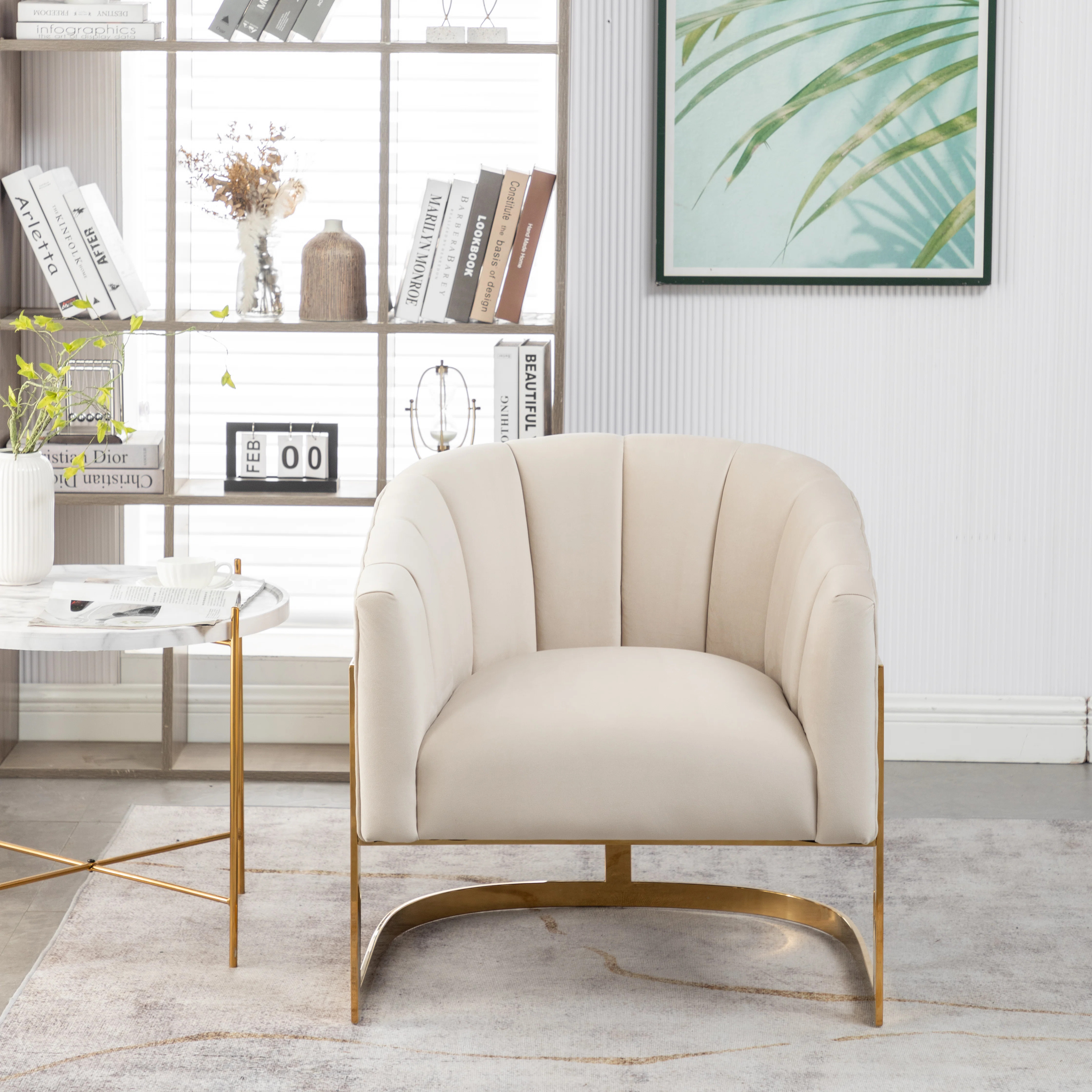 Tellico Upholstered Barrel Chair | Wayfair North America