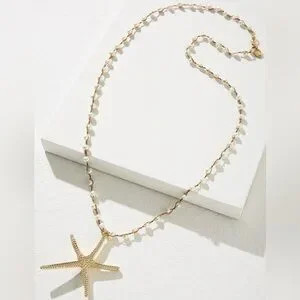 Tommy Bahama Island Essence Starfish Pendant Freshwater Pearl Necklace Gold Tone | Poshmark