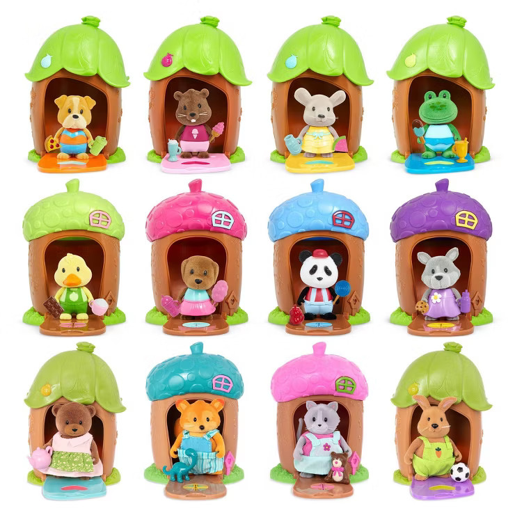 Li'l Woodzeez Mini Acorn House Surprise – 1 Mini House Playset with Toy Figurine | Target