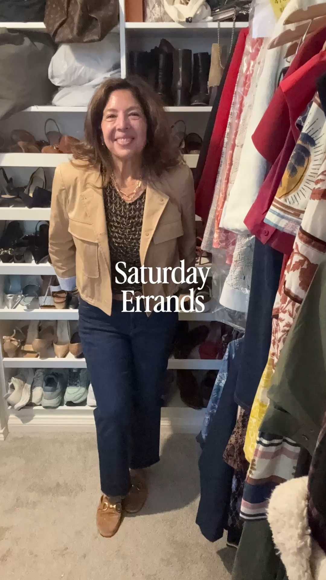 Getting ready for Saturday errands. I want to feel and look stylish and confident. 
Jeans, top, jacket and jewelry. 
The jeans and shirt are vintage. The jacket is new  

#LTKootd #LTKgrwm #LTKPlusSize