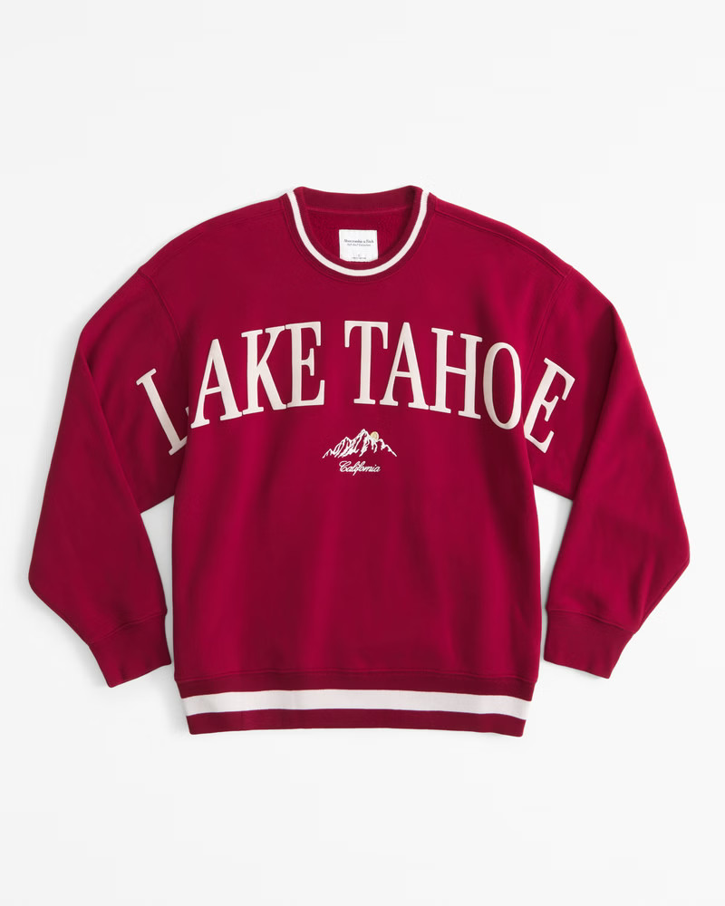 Ski Destination Vintage Sunday Crew | Abercrombie & Fitch (US)