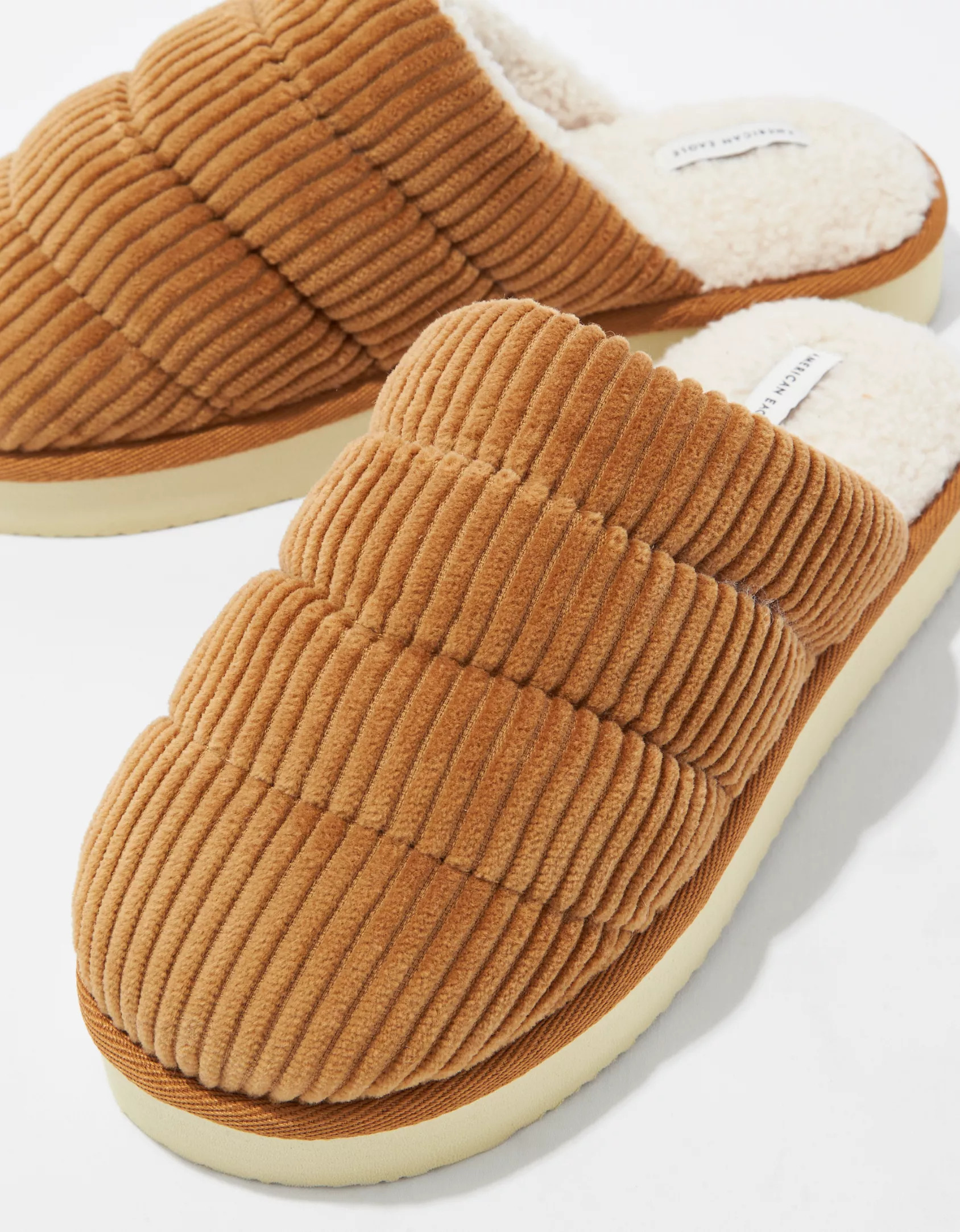 AE Corduroy Scuff Slipper | American Eagle Outfitters (US & CA)