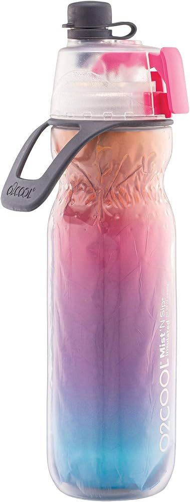 O2COOL ArcticSqueeze Insulated Mist 'N Sip Water Bottle | BPA Free, 2-in-1 Mist and Sip Function ... | Amazon (US)