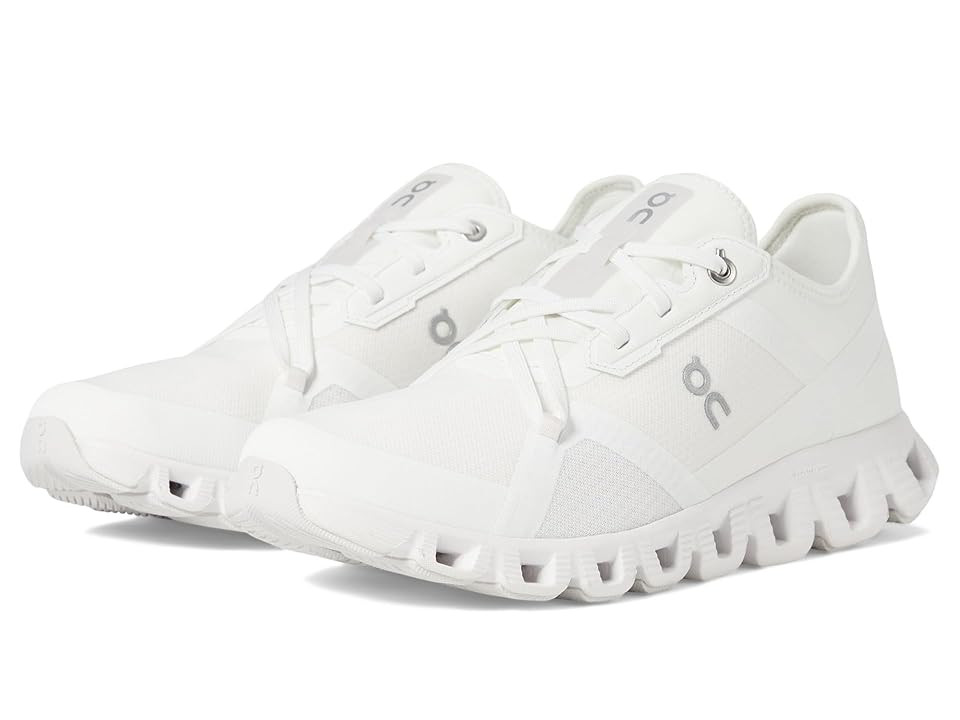 On Women's Cloud X 3 AD Women's Shoes Undyed White/White : 9.5 M, Fabric/Manmade | Zappos