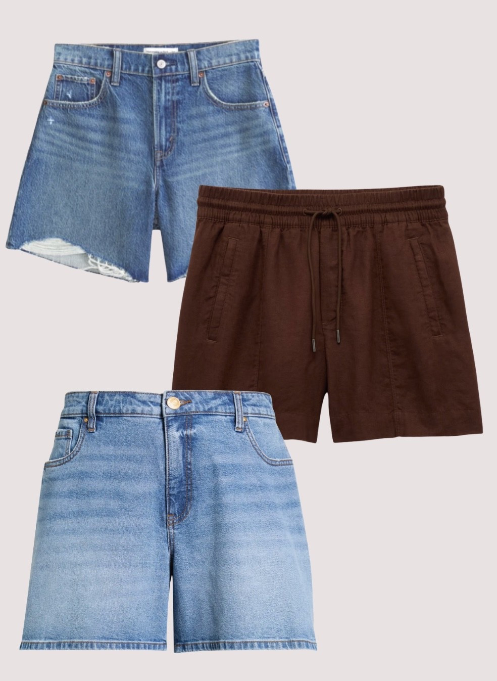 Plus Size Shorts
If you’re looking for plus size shorts there are still a few options left. Options include denim and linen blend from retailers like Target, Old Navy, Nordstrom, Abercrombie and Athleta

#LTKPlusSize