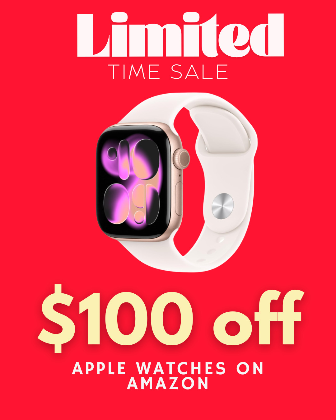 🚨 LIMITED-TIME DEAL ALERT 🚨
Apple Watches are up to $100 OFF right now on Amazon ⌚🔥

If you’ve been waiting to upgrade (or grab one as a gift), this is one of those don’t-wait sales. Perfect for workouts, everyday tracking, and staying connected without your phone glued to you.

👉 I linked the best deals here, run before they’re gone 👇
#LTKDeals #AppleWatchSale #AmazonFinds #LTKSaleAlert #TechDeals #EverydayEssentials 

 #LTKfitnessgoals #LTKselfcare #LTKSaleAlert