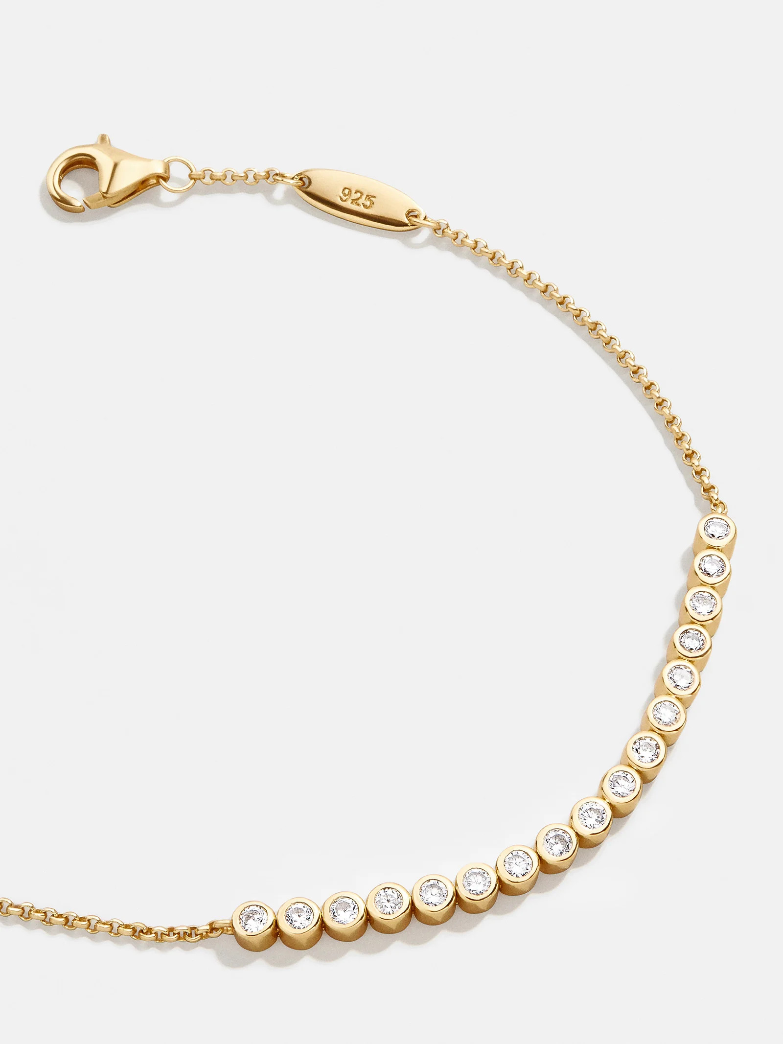 Sophie 18K Gold Tennis Bracelet | BaubleBar (US)