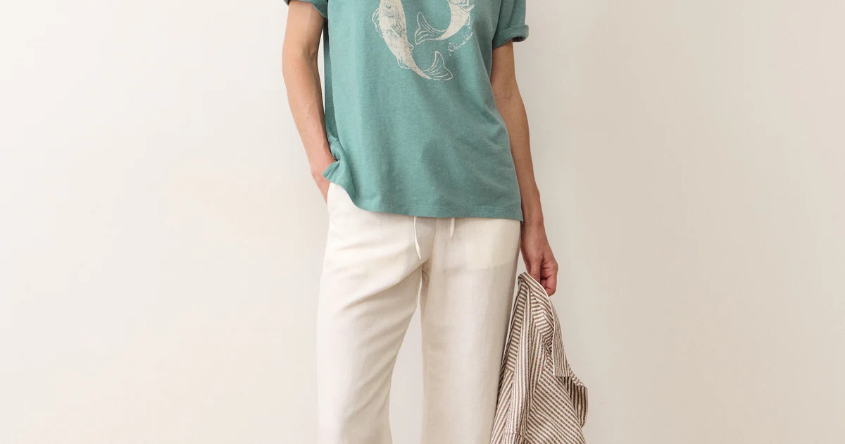 Oversized Hemp Graphic Tee | Marine Layer