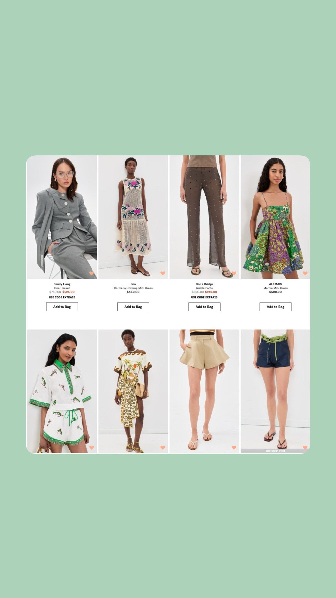 @Shopbop hearts this week & even better you can take an extra 25% off sale using code EXTRA25 to save! Linked my hearts & some GREAT sale items below

#LTKootd #LTKSeasonal #LTKSaleAlert
