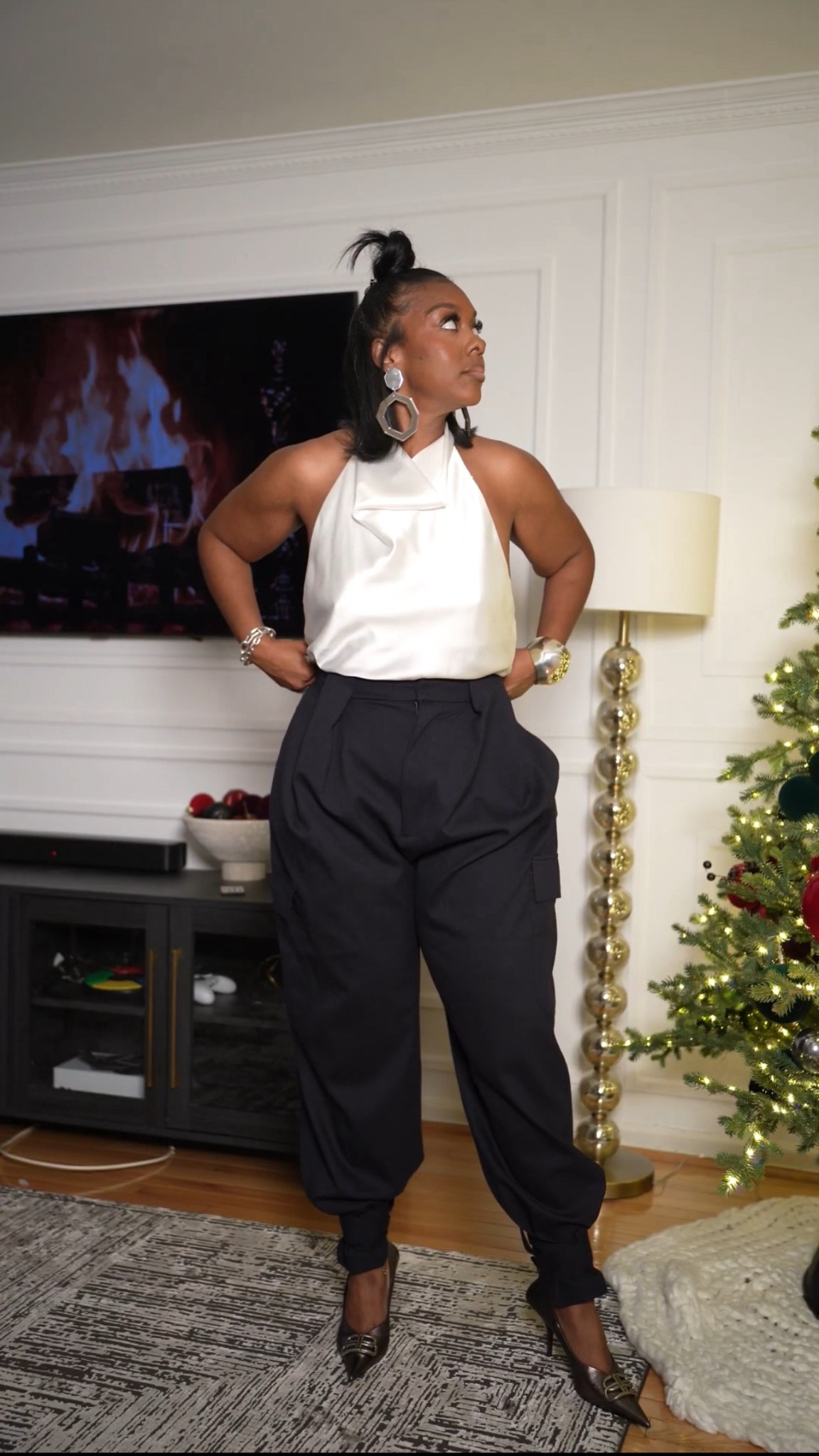 Holiday party look ? Perfect for work holiday cocktail party or happy hour. Wearing a large in everything 

#LTKootd #LTKgrwm #LTKHoliday