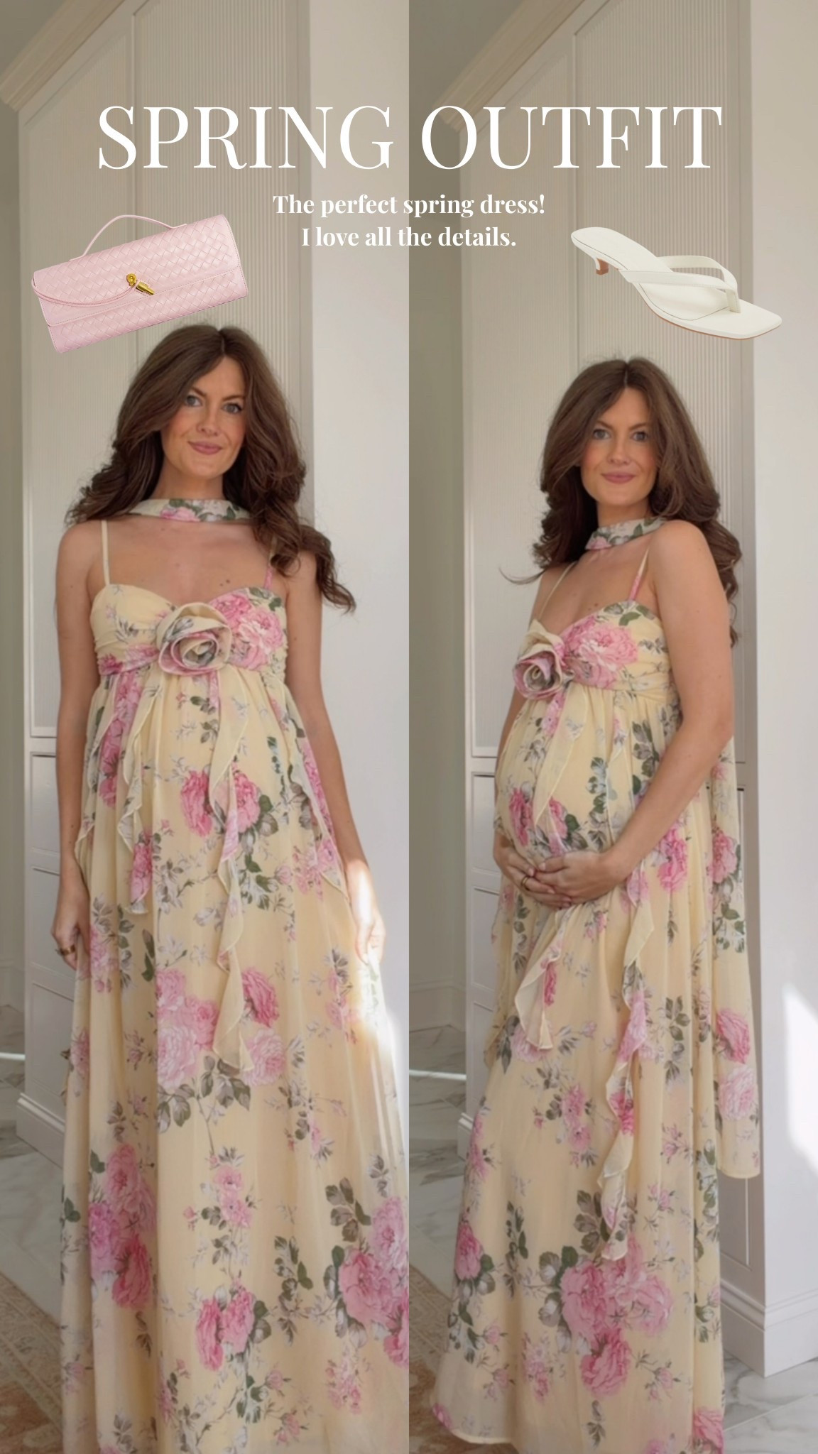 The perfect spring and summer dress 🎀

#LTKBump #LTKmomlife #LTKSeasonal