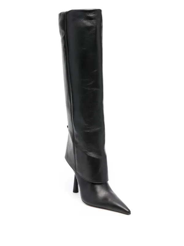 Rosie 100mm knee-length boots | Farfetch Global