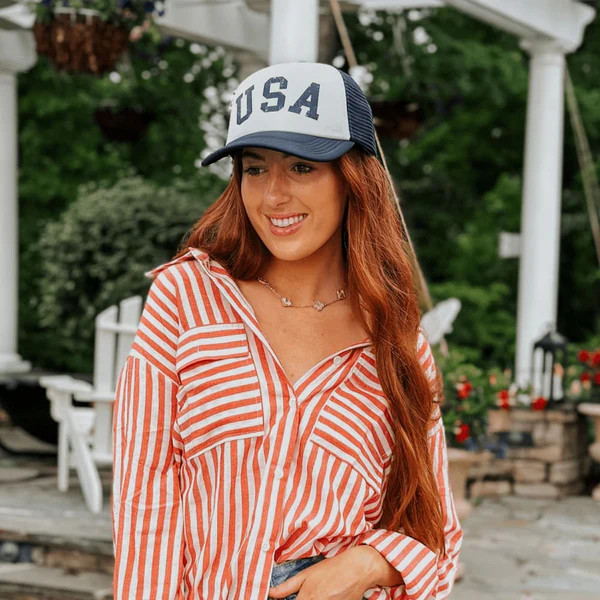 USA Trucker Hat | Mountain Moverz