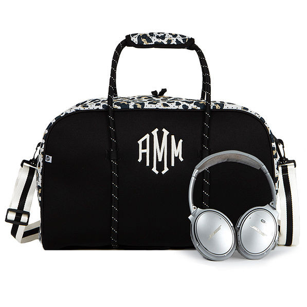 Monogrammed Neoprene Gym Bag | Marleylilly
