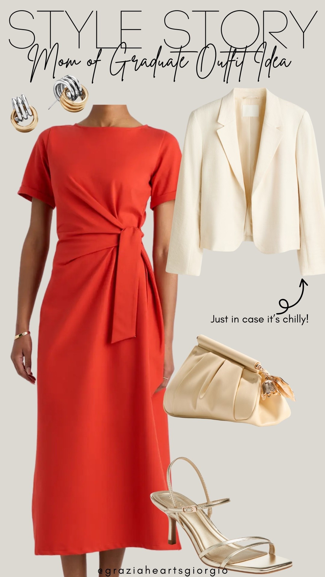 Mom of the Graduate Outfit Idea 
.
.
#graduation 

#LTKSeasonal #LTKOver40