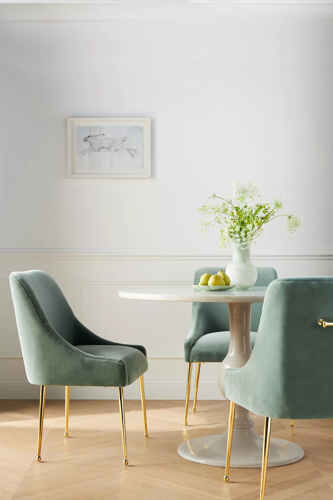 Velvet Elowen Chair | Anthropologie (US)