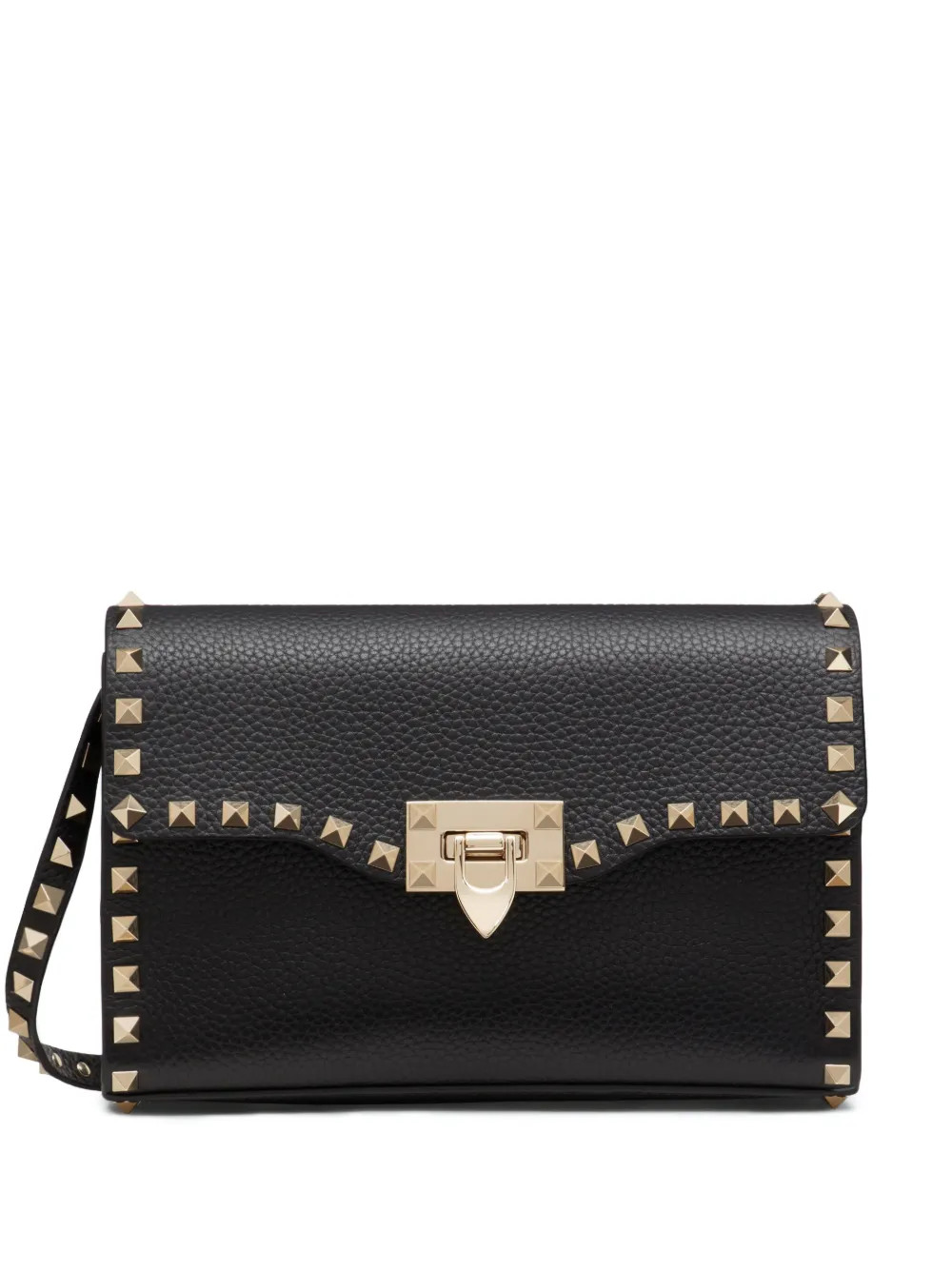 Valentino Garavani small Rockstud cross body bag - Black | Farfetch Global