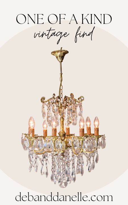 One of a kind vintage find! This chandelier is to die for. I am in love 😍

One of a kind, vintage lighting, antique chandelier, home lighting, kitchen lighting, chandelier, antique, Deb and Danelle 

#LTKhome #LTKSeasonal #LTKFind