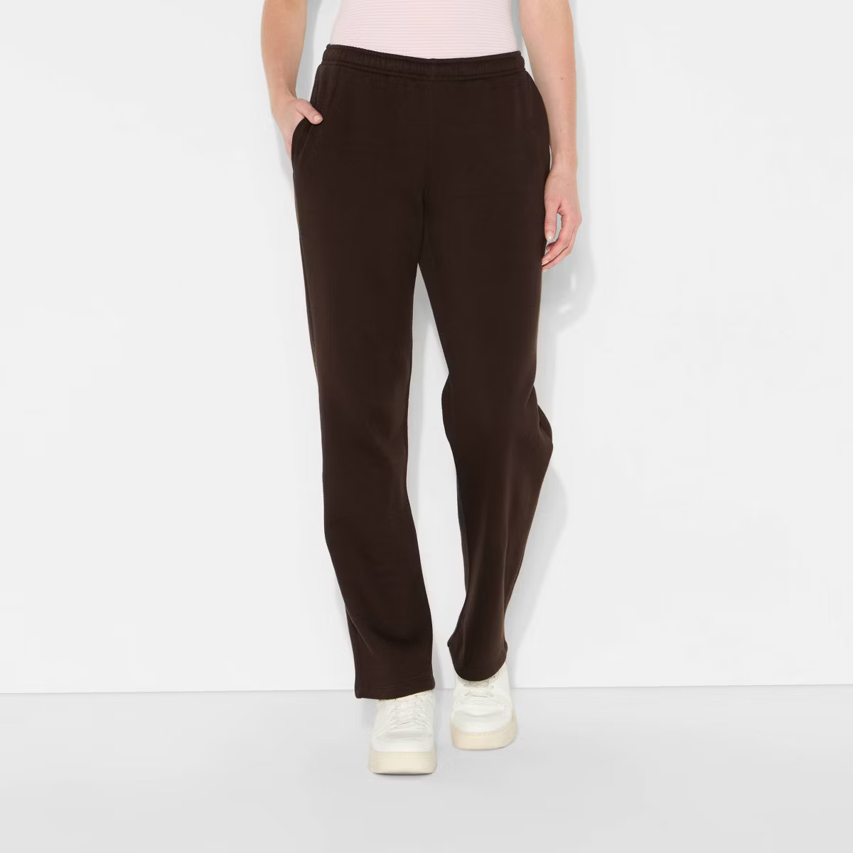 Women's Mid-Rise Slim Straight Sweatpants - Wild Fable™ | Target