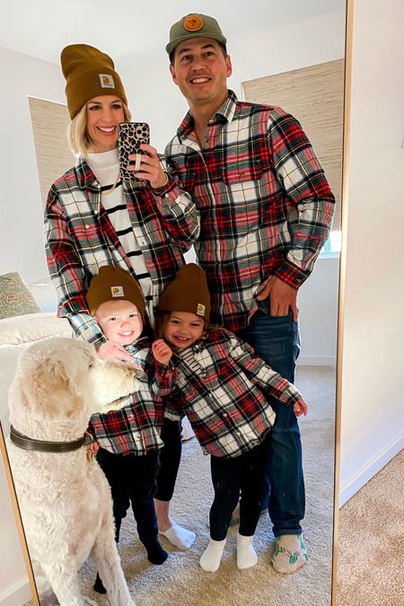 Matching family flannels! Everything at Old Navy is 30% OFF with code HURRY

Women’s Flannel Boyfriend Tunic Shirt: wearing size L
*33 weeks pregnant

#matchingfamilyflannels #whitetartanplaid #cremeplaid #fallstyle #falloutfit #cozylook #beanie #chainnecklaces #bumpfriendly #fallboots #uggboots #toddlerboots #toddlerbeanie #somabra #wirelessbra #bestbra #maternityjeans #maternityoutfit #polarexpress #christmas2022 

#LTKbump #LTKfamily #LTKstyletip