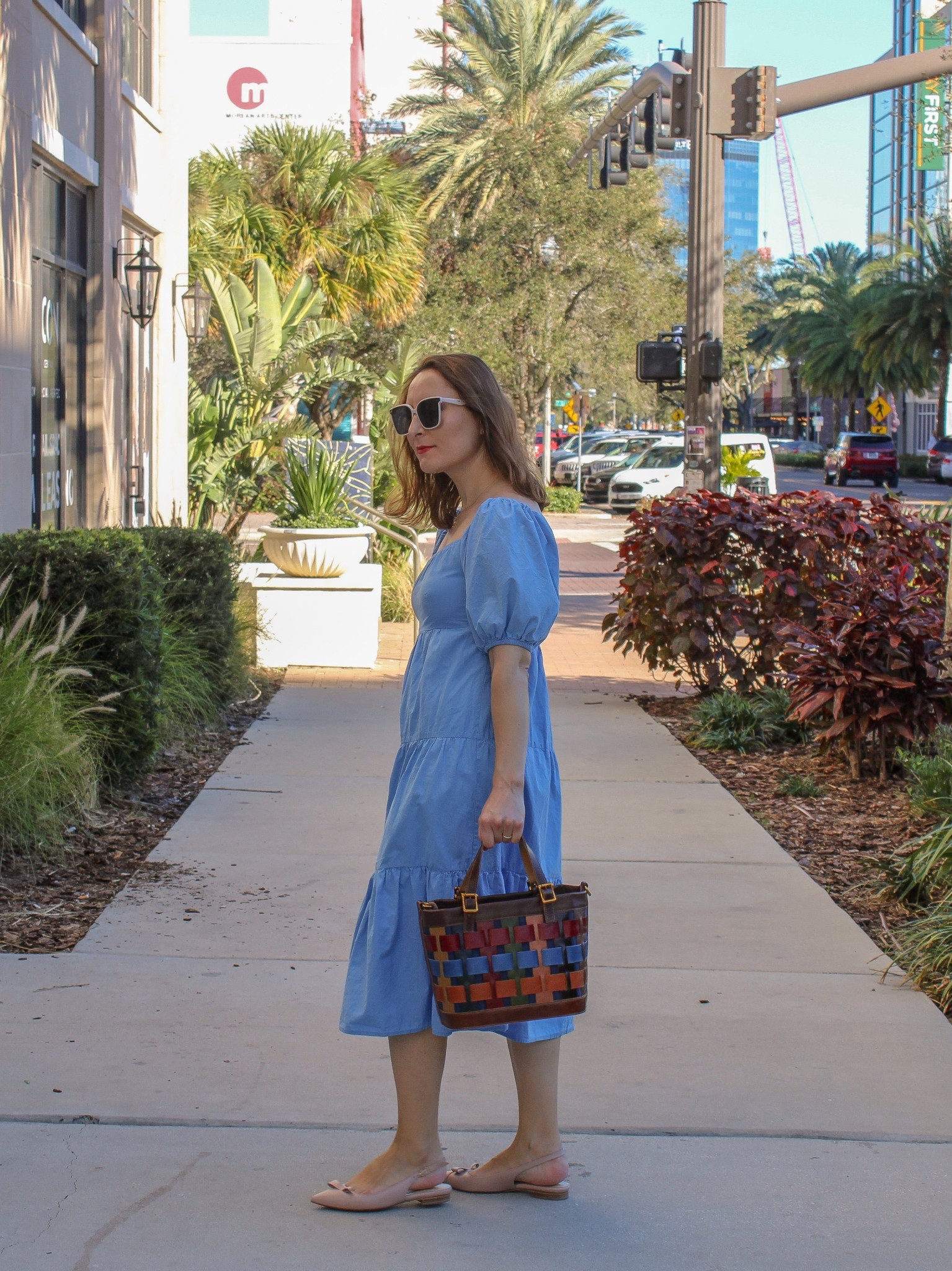 My leather basket bag is available in two colorways and it’s only $80! It would also make a great gift for someone you love! 