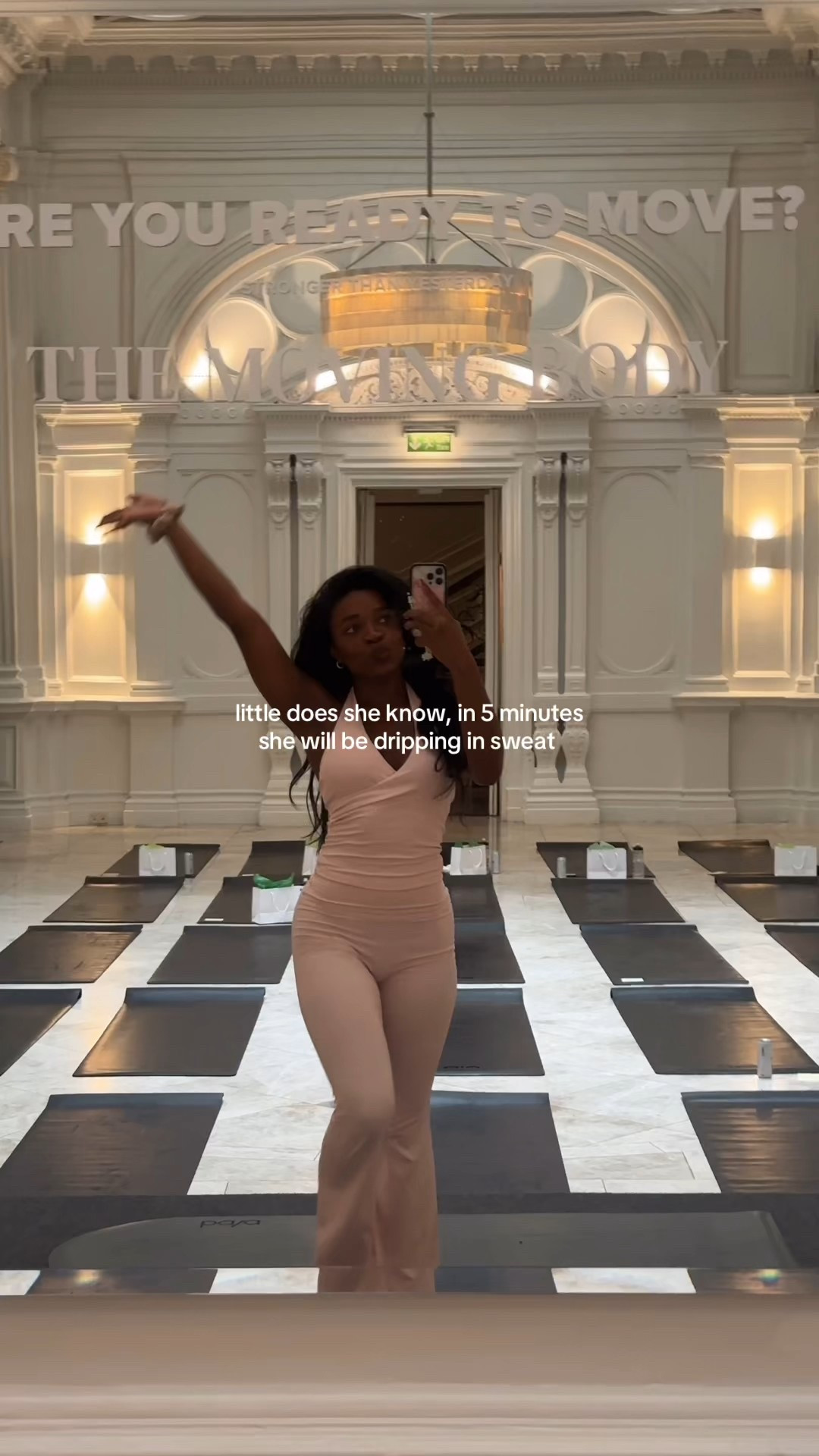 oh boy… 🎀🏹🍵🎧🩰 

just a girl and her first mat pilates class in 3 months!!! @themovingbodybychristiana 🫶🏾

#pinterestgirl #romanticizeyourlife #pinkpilatesprincess #thatgirl #pilatesprincess #softblackgirl #blackgirlluxury #pinkgirls #postitfortheaesthetics #femininestyle 


#LTKStyleTip #LTKActive #LTKFindsUnder100