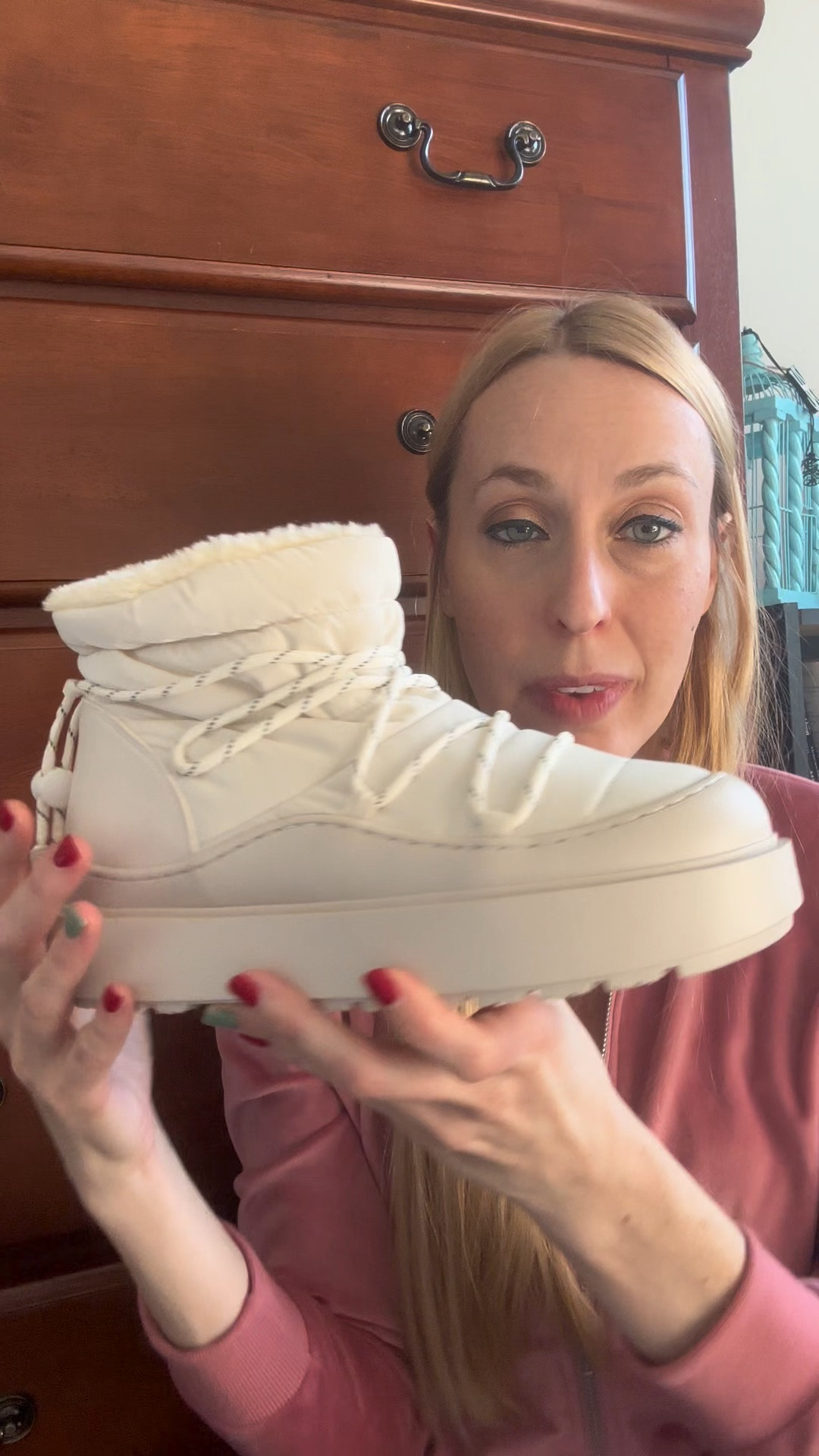 These snow booties are so cozy and cute. They keep my feet warm and dry 

Wearing size 9 

#LTKfindsunder100 #LTKshoecrush #LTKVideo