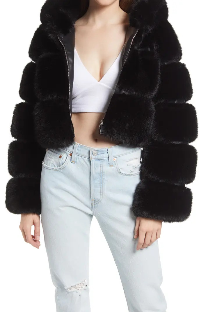 Faux Fur Puffer Jacket | Nordstrom