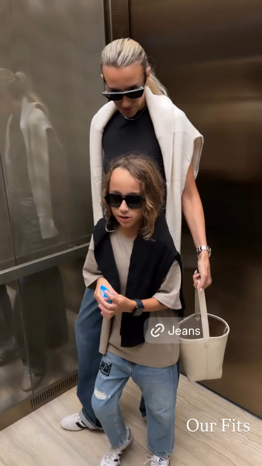 Our Fits. Wearing a 24 in the jeans  