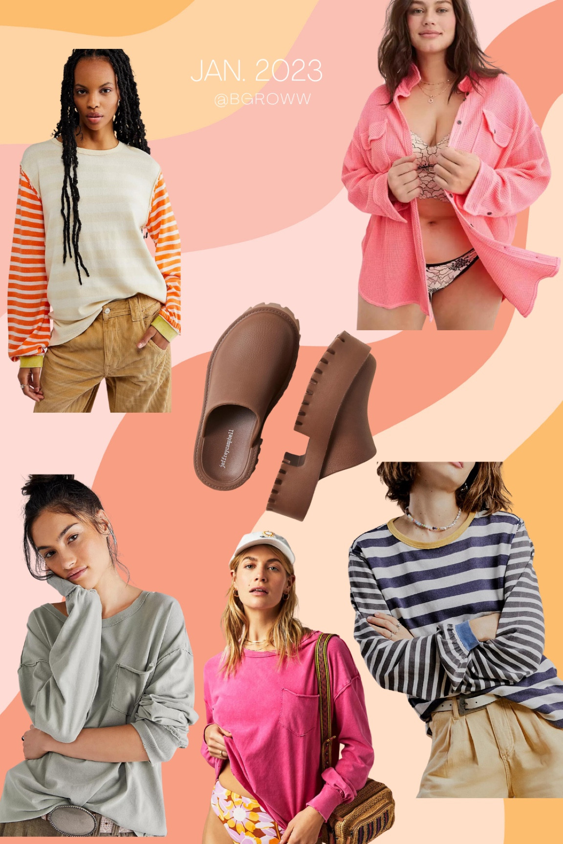 Fresh 2023 finds
January reset 
Comfy casual midsize style
Baggy free people aerie clogs


#LTKstyletip #LTKshoecrush #LTKunder100