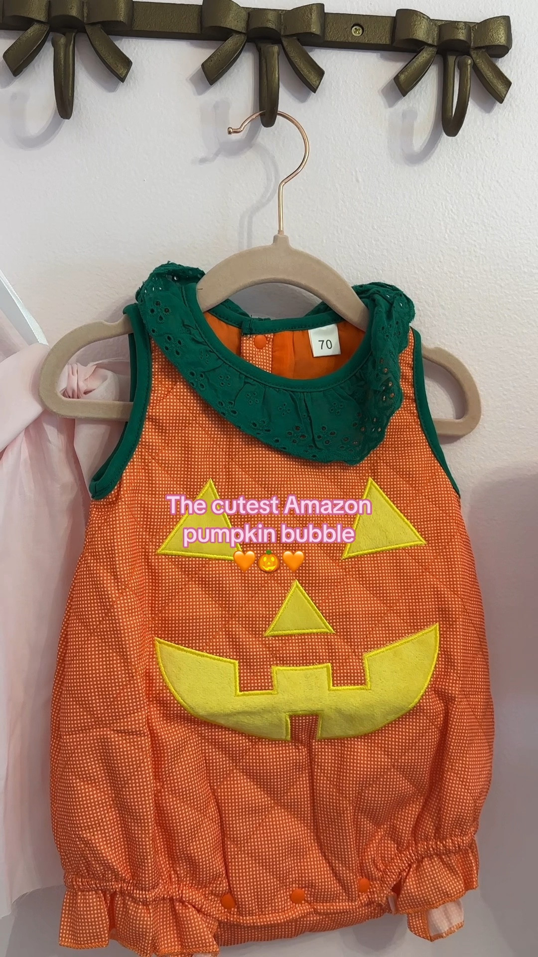 The cutest pumpkin bubble for baby! 

Amazon find / Amazon baby clothes / baby Halloween / baby Halloween costume / baby bubble / pumpkin bubble dupe 

#LTKBaby #LTKFindsUnder50 #LTKFindsUnder100