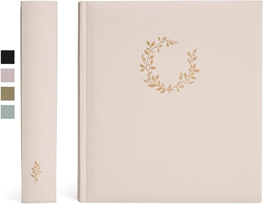 Premium Scrapbook Album - Scrapbook Photo Album with Writing Space - 100 Pages for Multiple Photo... | Amazon (US)