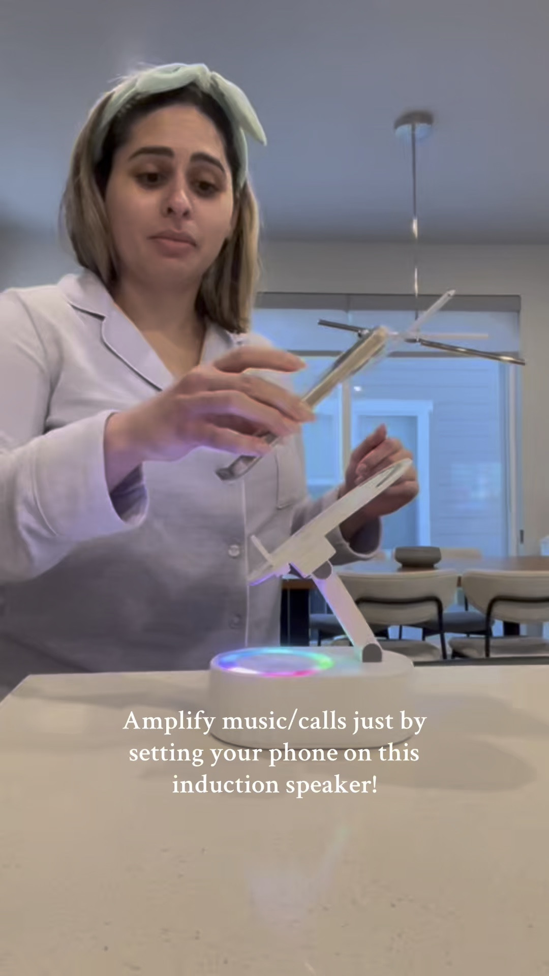 This induction speaker is probably one of the coolest things I have found. You don’t need Bluetooth which makes sharing the speaker on multiple devices simple. Great to bring on travels or just a beach day.

#LTKFindsUnder50 #LTKTravel #LTKHome