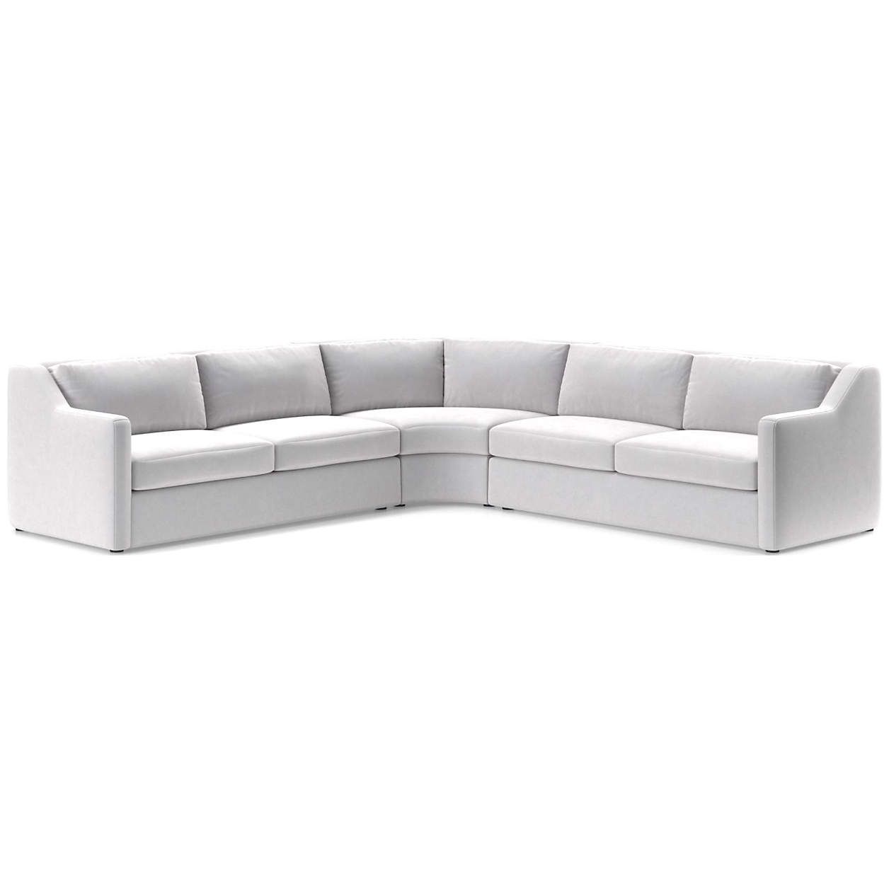 Notch 3-Piece Sectional | Crate and Barrel | Crate & Barrel