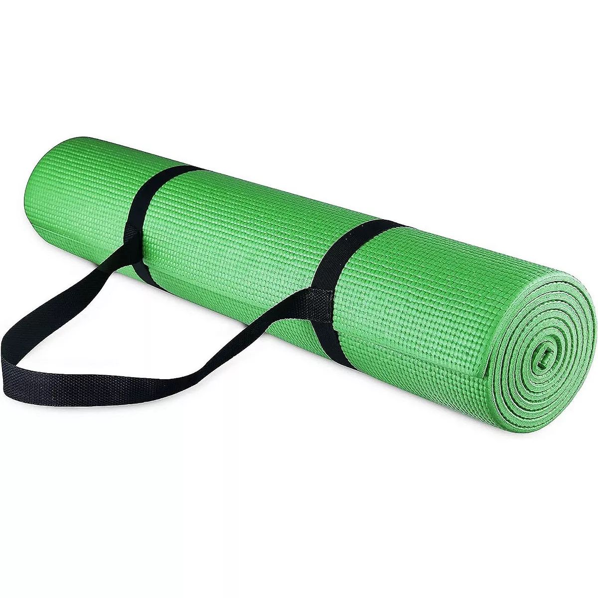BalanceFrom All Purpose High Density Non-Slip Exercise 1/4" Yoga Mat with Carrying Strap | Target