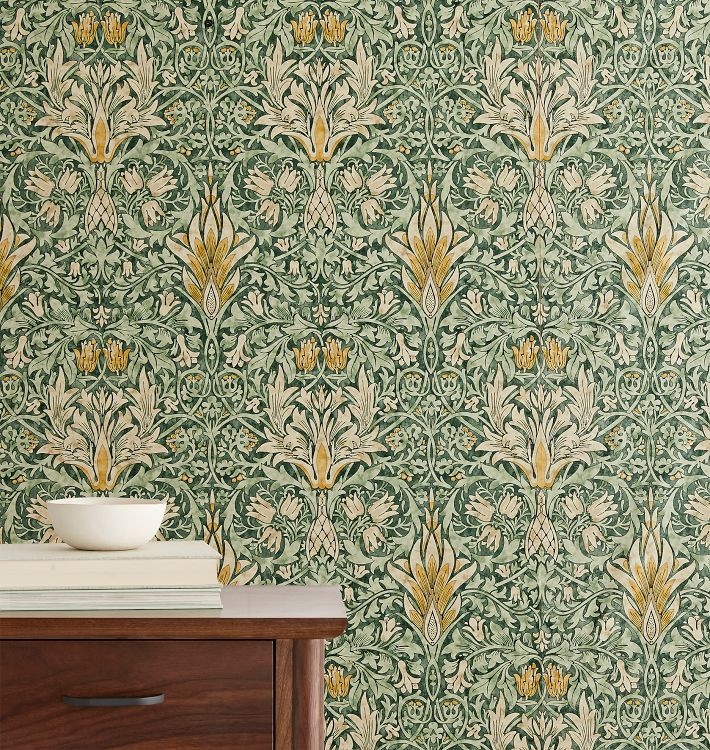 Snakeshead Morris & Co. Wallpaper | Rejuvenation