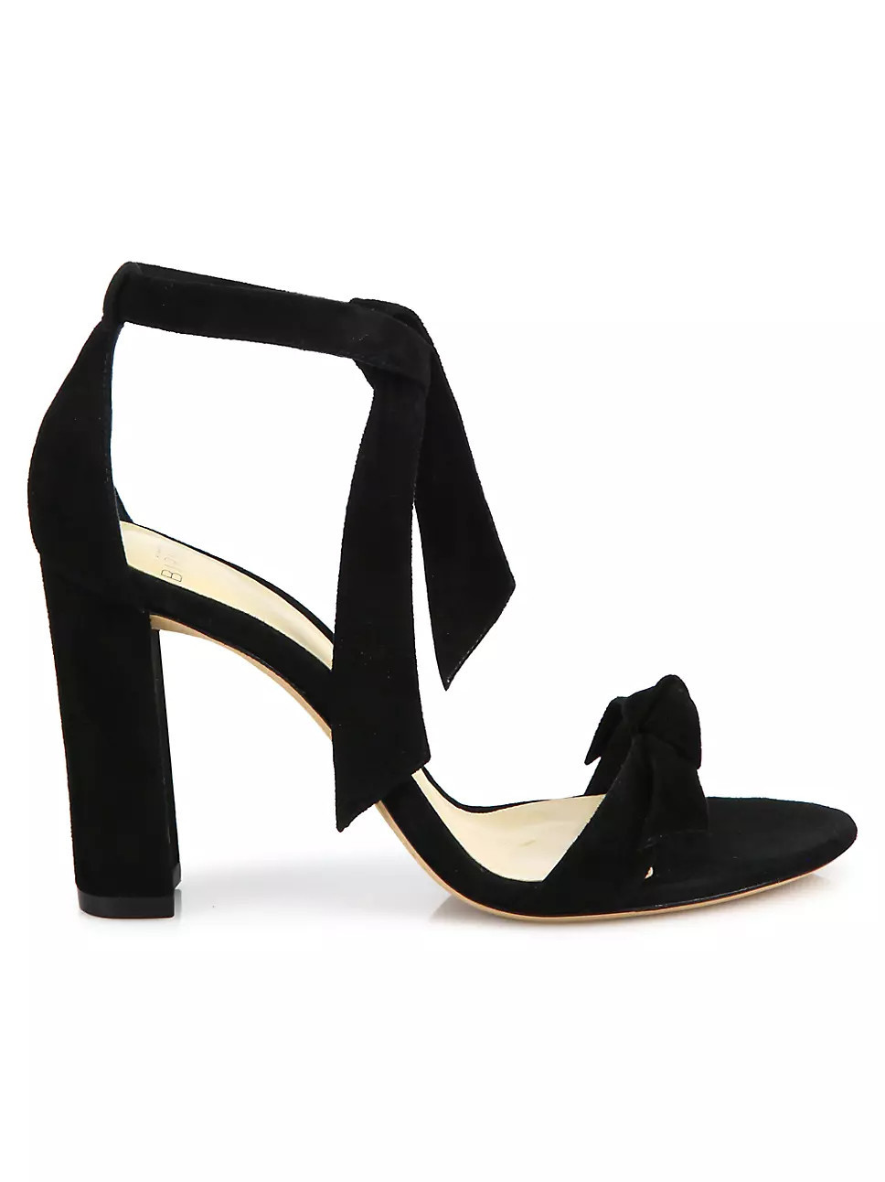 Clarita Bow Suede Sandals | Saks Fifth Avenue