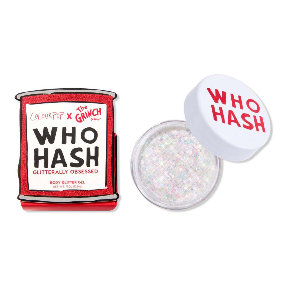 ColourPop x The Grinch Glitterally Obsessed Who-Hash Body Glitter Gel | Ulta