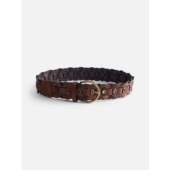 Scenario Women's Multi Looped Belt, Brown, Sizes S-3XL | Walmart (US)