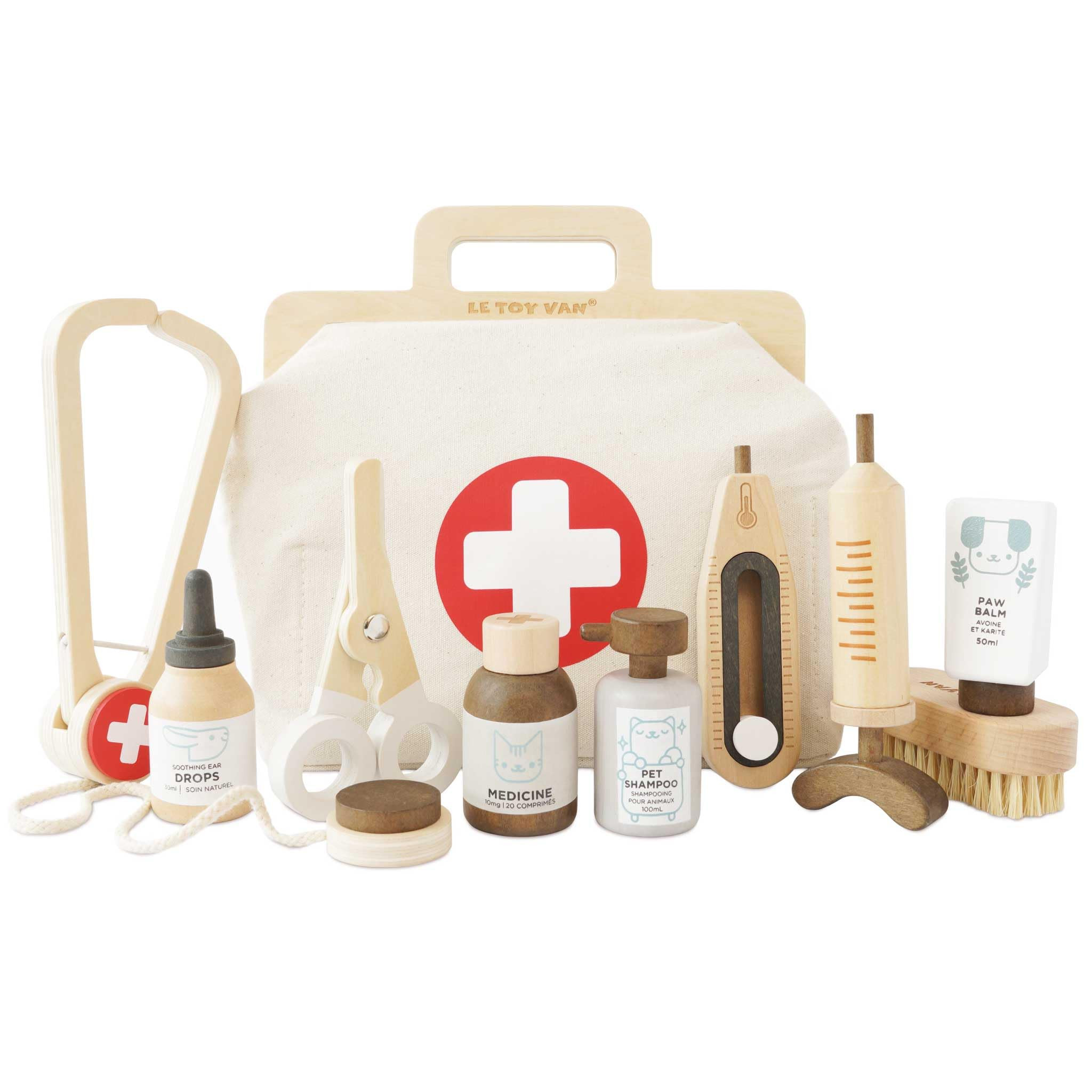 Le Toy Van – Animal Vet Set | Wooden Role Play Set - Suitable for Ages 3+ Years | Amazon (US)