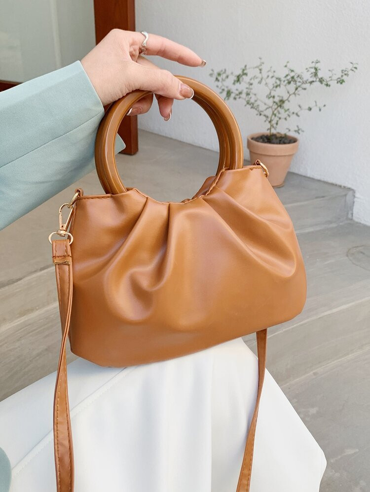 Minimalist Ruched Bag | SHEIN