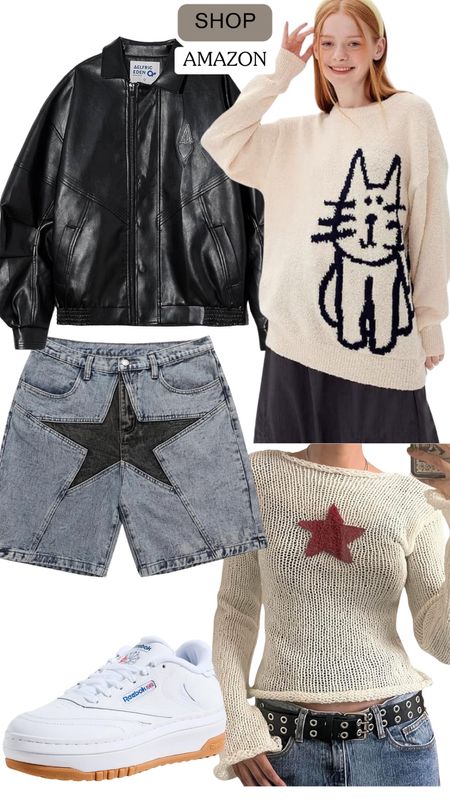 Amazon, denim shorts, oversized sweater, spring outfit, sneakers, Reebok 

#LTKstyletip #LTKSeasonal #LTKfindsunder100