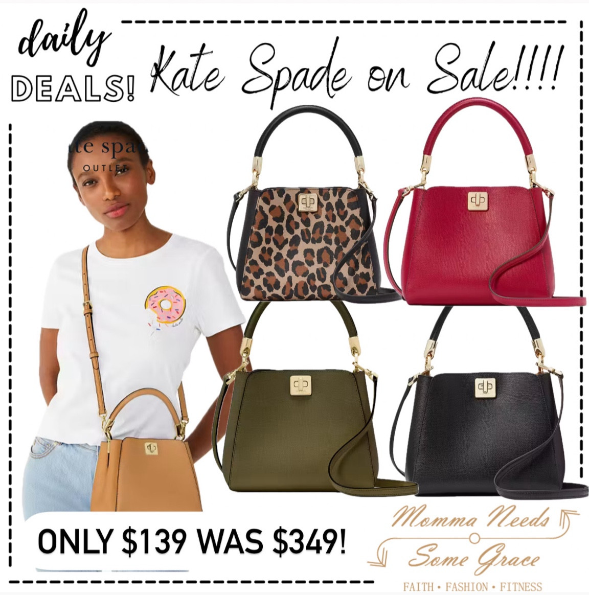 New fall colors in this Kate Spade bag! 

#LTKSeasonal #LTKItBag #LTKSaleAlert