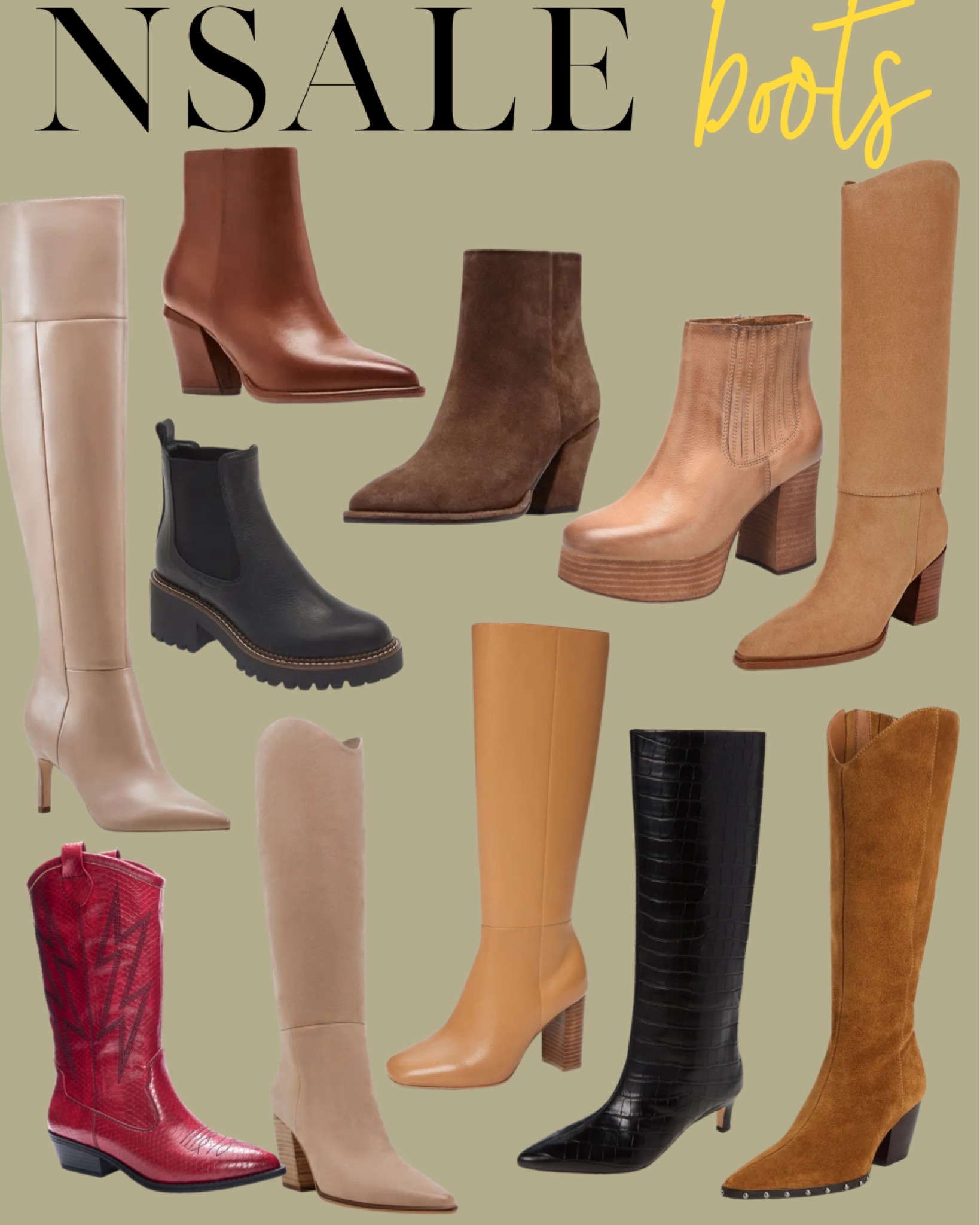NSALE boots on sale 

#LTKShoeCrush #LTKFindsUnder100 #LTKxNSale